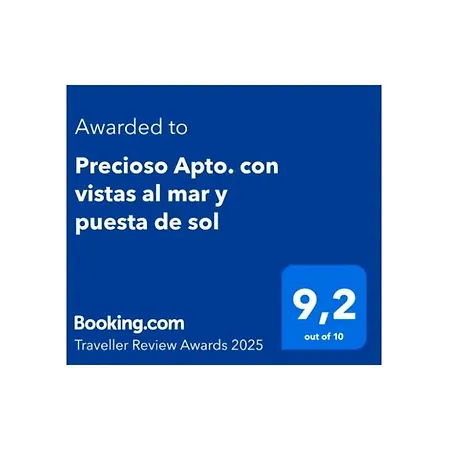 דירה Precioso Apto. Con Vistas Al Mar Y Puesta De Sol